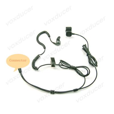 China Detachable Bone Vibration In-Ear Ear Two Way Radio Earphone E1107 for sale