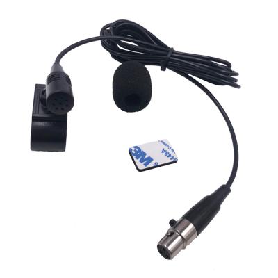 China Microphone Car Wired Microphone with Mini XLR Connector for sale