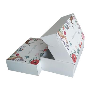 China Factory Price Recyclable Luxury Pattern Airplanes Paper Gift Folding Printing Box For Shoes Dressing for sale