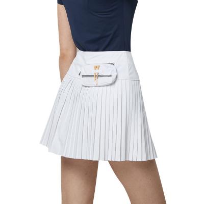 China Custom Golf Dress Womens Tennis Golf Polo Tee Shirt Mini Skirt Skirt Set Golf Clothes Women for sale