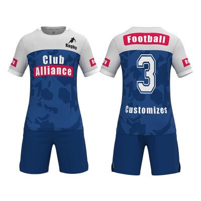 China Wholesale Antibacterial Custom Design Your Own Rugby Wear Sublimation Printing Rugby League Uniform for sale