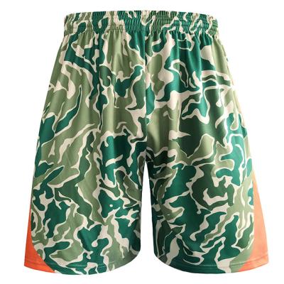 China Breathable Heat Transfer Cotton Mesh Beach Shorts Basketball Pants Gym Custom Men's Shorts for sale