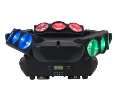 China Disco 9 Heads Moving Spider Beam Stage Light for sale