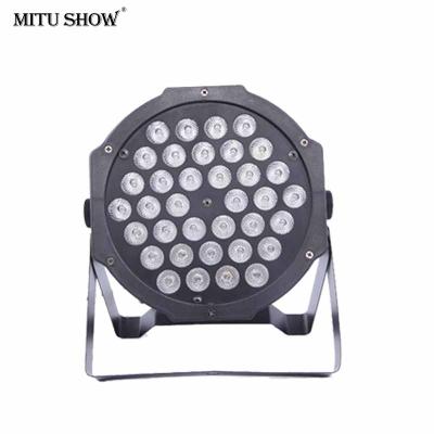 China Disco Cheap Led Par Flat Light 36x3w RGB Led Par Mini Flat Box Led Par 36 for sale