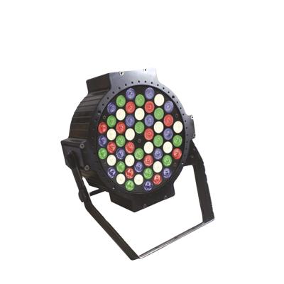 China Unique optical system design stage blinder light 54*3w rgbw led aluminum par shell stage lights for sale