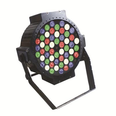 China Unique optical cool white led system design 54pcs 3w aluminum shell led par stage light hanhing led lights for sale for sale