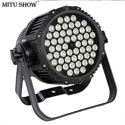 China Outdoor waterproof ip65 warehouse light led 54 uplights 3w can par 64 for sale