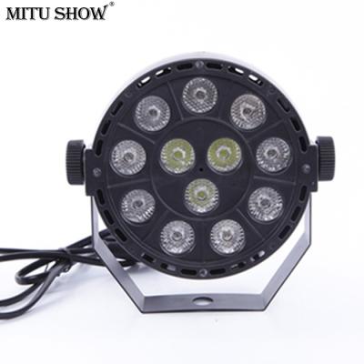 China ROAD dmx512 disco dj stage lighting 12*1w led par/12pcs mini plastic led par light for sale