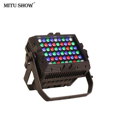 China ROAD 54*3W RGBW IP65 led light outdoor wash city color dmx stage light for sale