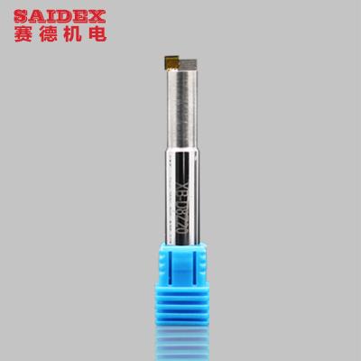 China PCD Endmill Metal Milling Machining Electric Portable Tool with Coating for NC Acrylic Polishing Machining for sale