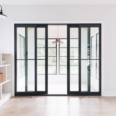 China Modern Custom Sliding Patio Doors Design Aluminum For Your Home for sale