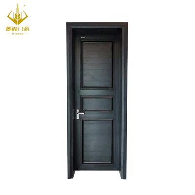 China Contemporary High Quality Office Partition Aluminum Swing Door With Frosted Glass French Door From USA for sale