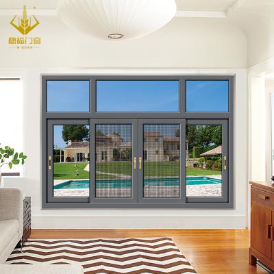 China Sliding Factory Wholesale Price Aluminum Sliding Window And Door Frame 3 Pieces Sliding Patio Doors for sale