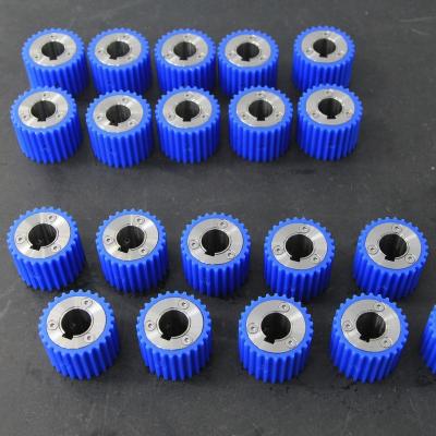 China Semiconductor For You Transmission Equipment Wheels Oven Training Gear Paper Blue White Plastic Starter Roll for sale