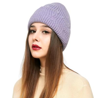 China 2021 NEW Girls COMMON COMMON hippie street knit hat wholesale broken hole pure color in Autumn Knitted Hat for sale