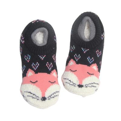 China 2021 Korean cartoon floor shoes and socks for women soft bottom S0047 S0047 new silicone cartoon socks for sale