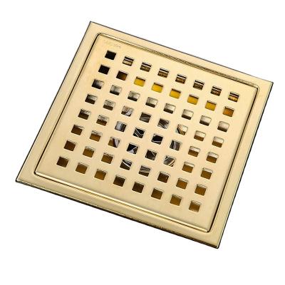 China Modern EVA SUS304 Brushed Stainless Steel Removable Multifunctional Invisible Appearance Square Shower Floor Drain Or Flat Cover for sale