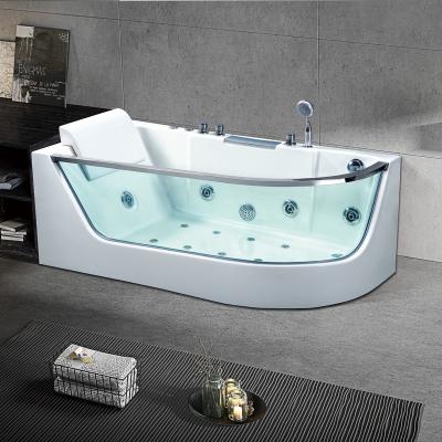 China EVA Freestanding Modern High Quality Acrylic Bathtub Faucet Freestanding Soaking Tub for sale