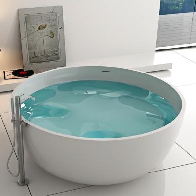 China EVA Freestanding Round Acrylic Two Person Bathroom Bathtub for sale