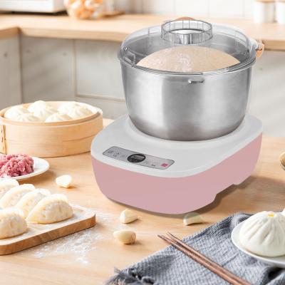 China Dismountable Cake Machines Snack Top Noodle Factory Purchase Protein Mixer Bar Corn Home Use Counter Home Use Flour Bowl Tabletop Dough Mixer Spiral for sale