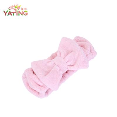 China Home Textile High Quality Hair Band Wrap Soft Microfiber Headband Wholesale for sale