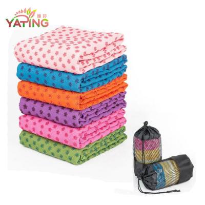 China Fitness Fitness QUICK DRY High Quality Exercise Microfiber Anti Slip Yoga Towel for sale