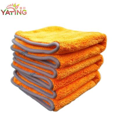 China Home Textile Super Plush Microfiber Towel Auto Detailing Car Cleaning Towels for sale