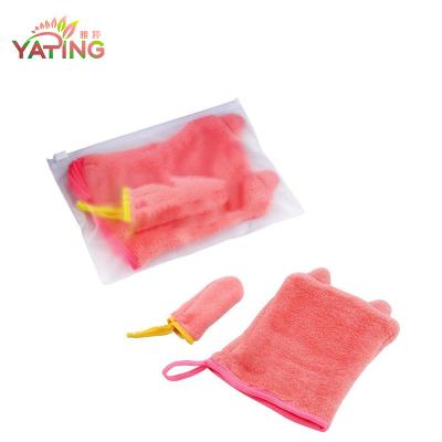 China New QUICK DRY super quality microfiber makeup remover cloth material towel for sale