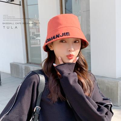 China Checked Lady Bucket Hat With Custom Logo Color, Reversible Summer Bucket Hat With Checked Liner Design for sale