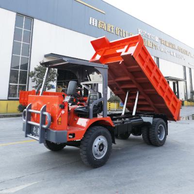 China Large Horsepower Underground Dump Truck Mine Transport 10 Ton Tipper Truck for sale