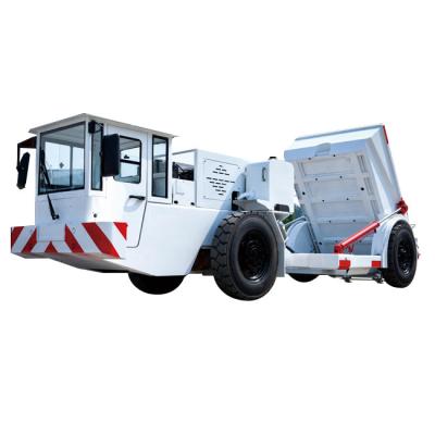 Κίνα Μπροστινός τροχός 4000kg Υπόγειο Utility Vehicle WC5E(B) Χαμηλό ανατρεπόμενο φορτηγό προς πώληση