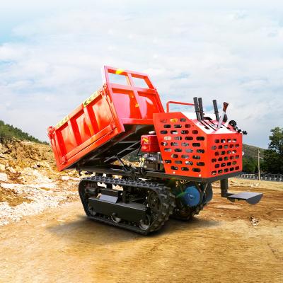 China Customizable 2 Tons Crawler Rubber Track Dump Truck for sale