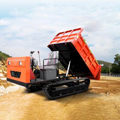 China Chang Chai Engine Powered Crawler Dumper Truck For Heavy Duty Material Handling Needs for sale