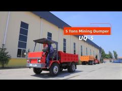 243kW Underground Mining Transport Vehicles 35 Ton Heavy Duty Dump Truck