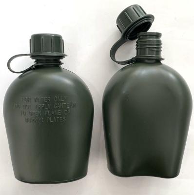 China Green Color Kettle Watering Can Durable Outdoor Plastic Water Bottle With Words On It for sale