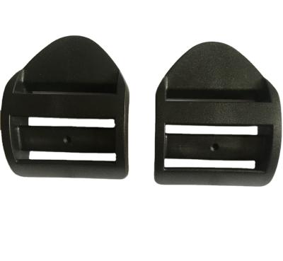 China 5.1CM width adjustable plastic buckle in durable black color for webbing straps for sale