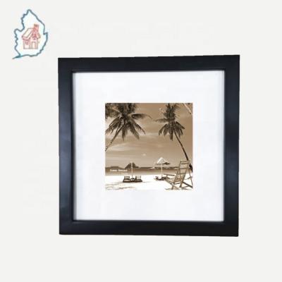 China Fashionable Height 4.5cm Deep Baby Hands Foot Casting 8x8 10x10 Shadow Box Frame Wholesale for sale