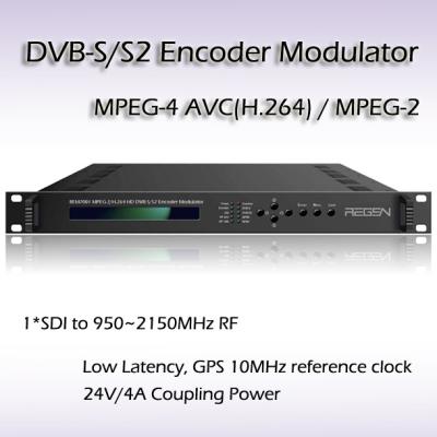 China REM7001 SDI TO DVB-S/S2 Encoding Modulator Support BISS 1 BISS E Scrambling HD SDI Encoder for sale