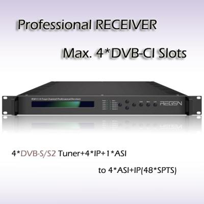 China RSR1114 Professional Receiver IRD DVB TO UDP/RTP RTSP IP Streaming Gateway IPTV System Headend equipment for sale