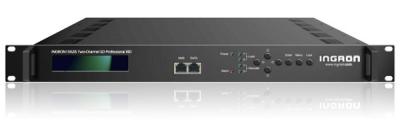 China INGRON1502IS Two-Channel SD Professional IRD IP input (UDP, RTP/RTSP)  IP(1*MPTS & 8*SPTS) on UDP and RTP/RTSP output for sale