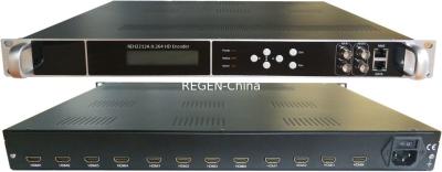 China REH2224A HDMI TO IP HD encoder 24/12/8/4*HDMI input 24/12/8/4*UDP/IP Streaming output for sale