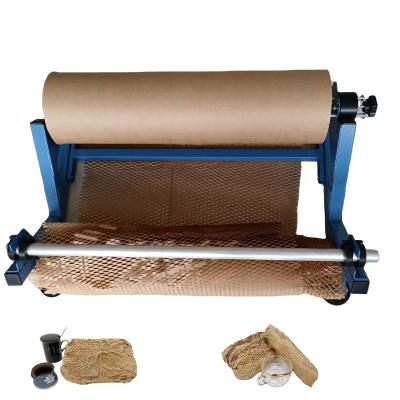 China Easy installation and simple operation Hysen maker energy saving wrapping machine for fragile items protection honeycomb paper cushion machine for sale