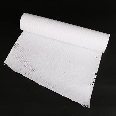 China Hysen RTS 30cm*250m Biodegradable/Convenient White Color Storage Pad Compostable Paper For Gift Wrapping Instead Of Foam Honeycomb Cushioning Wrap Roll for sale