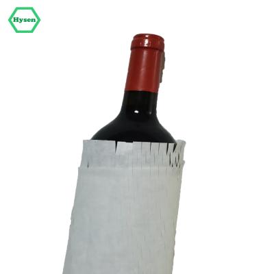 China Tide 30cm*3m Hysen Biodegradable/Convenient White Color Innovative Degradable Storage Carrier Material For Wine Honeycomb Craft Paper for sale