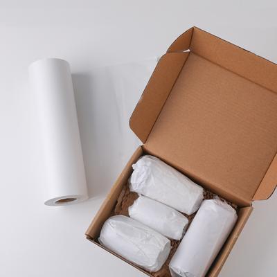 China New Arrival Recycled 38cm*50m Materials Hysen White Kraft Paper Cushioning Biodegradable Kraft Paper Clothing White Liner Paper for sale