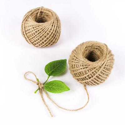 China Hysen Factory Wholesale Price Eco-friendly Crafts Hemp Wrapping Rope For Flower Wrapping Jute Twine for sale