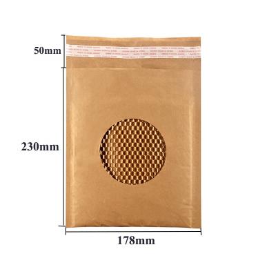 China Storage Hysen Wholesale 178mm*230mm Biodegradable Biodegradable/Dresser Wrapping Bust For E-commerce Wrapping Paper Ad Honeycomb for sale