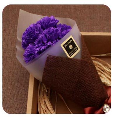 China Valentine Gifts DIY Carnation Soap Bouquet Gift Box Hot Sale Birthday Gift Ingenious Soap Flower Bouquet for sale