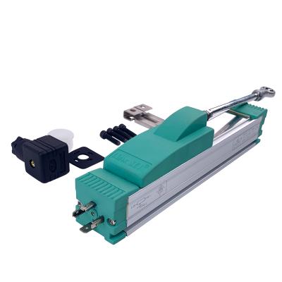 中国 Factory price LINECSKI position displacement sensor brand IF-100MM linear slide type KTF resistive linear position transducer for injection molding machine 販売のため