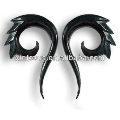 China Acrylic Claws Horn Flesh Tunnel Plug Ohr Ear Piercing for sale